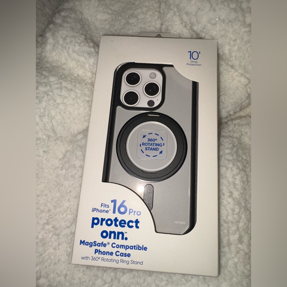 Onn iPhone 16 Pro MagSafe Phone Case with Stand